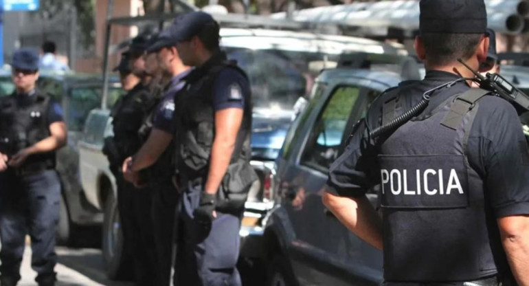 Policía mendocina. Foto: Télam