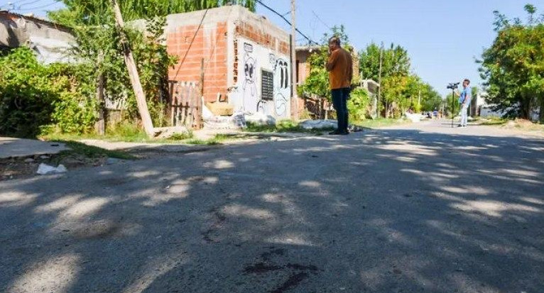 La balacera sucedió en el barrio Empalme Graneros, Rosario. Foto: NA.