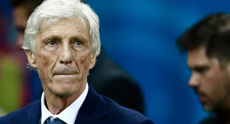 José Pekerman, director técnico. Foto: REUTERS