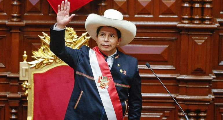 Pedro Castillo, Perú. Foto: REUTERS