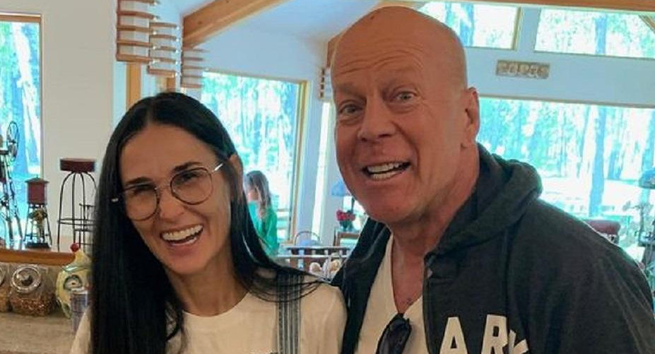 Demi Moore y Bruce Willis. Foto: Instagram/demimoore.