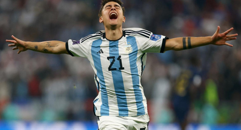 Paulo Dybala; Selección Argentina. Foto: NA.