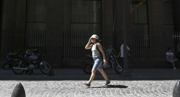 Ola de calor, Buenos Aires. Foto: Télam