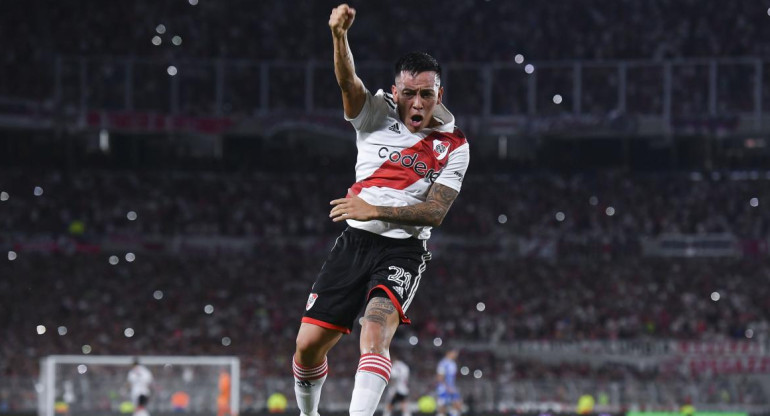 Esequiel Barco; River Plate vs. Godoy Cruz. Foto: Télam.