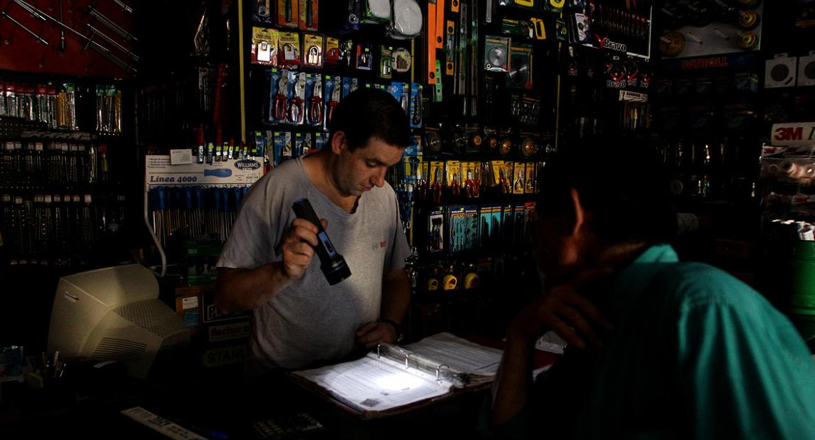 Cortes de luz en el AMBA. Foto: Télam