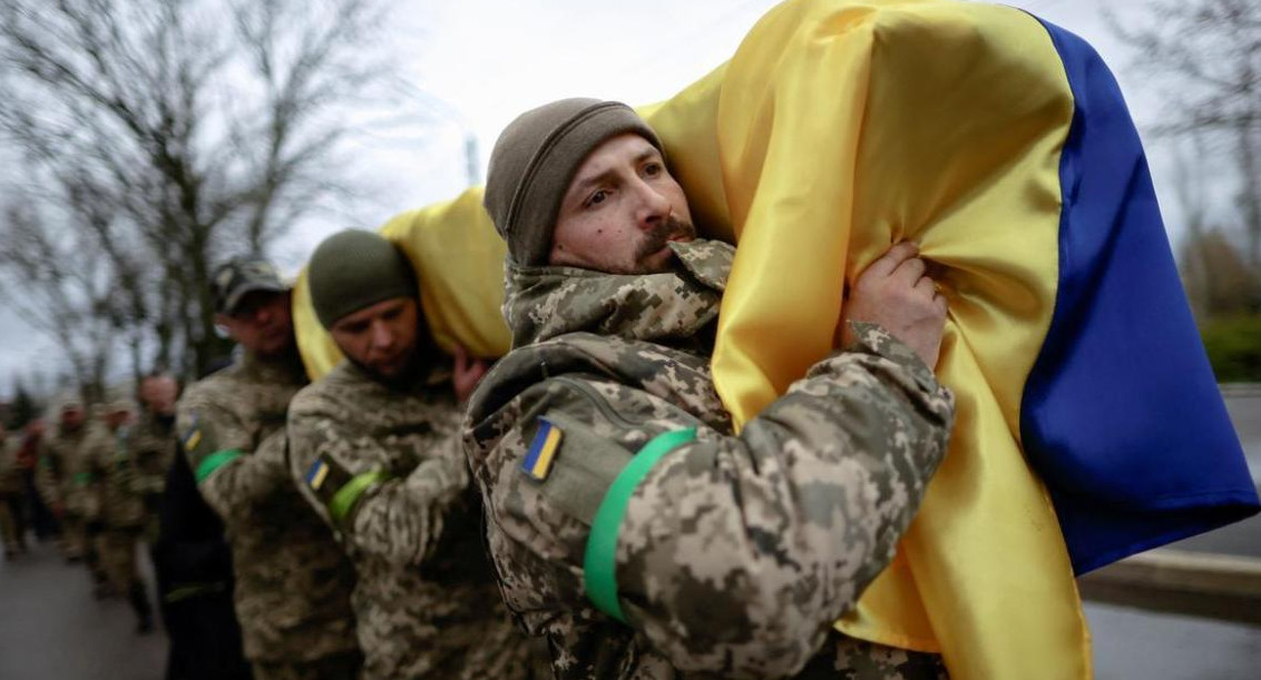 Guerra en Ucrania, soldados. Foto: REUTERS