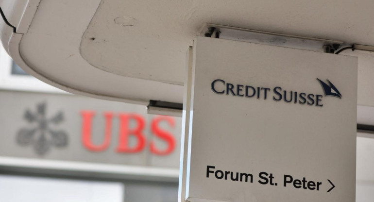 El UBS compró al Credit Suisse. Foto: Reuters