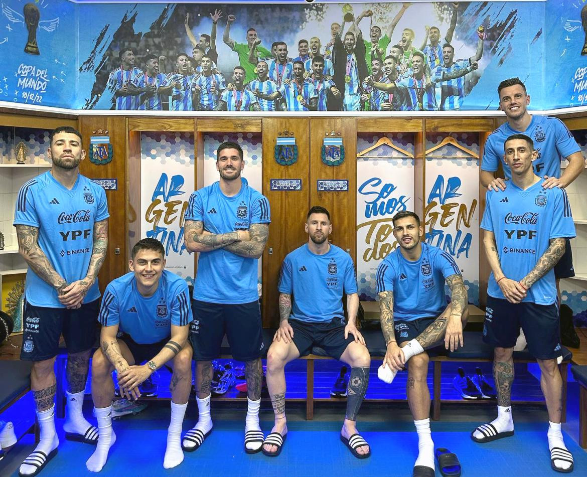 Campeones del Mundo; Selección Argentina. Foto: NA.