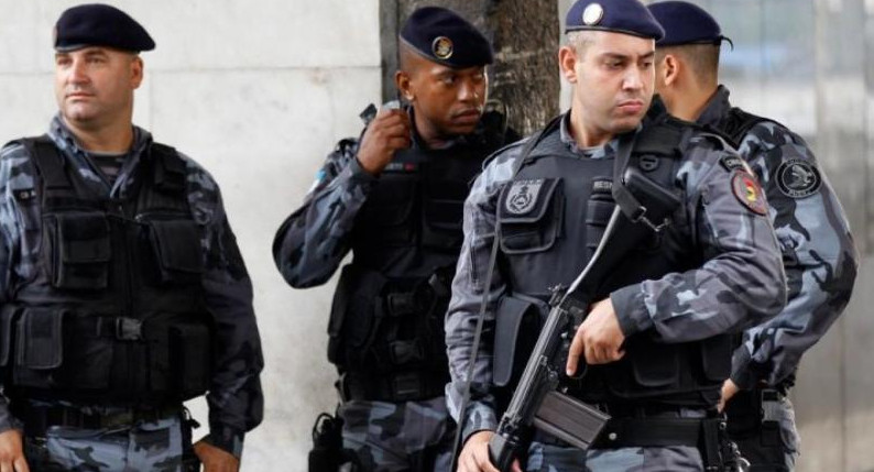 Policía de Brasil. Foto: NA.