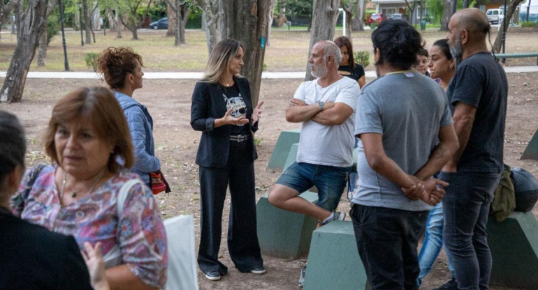 Malena Galmarini, AySA. Foto: prensa.