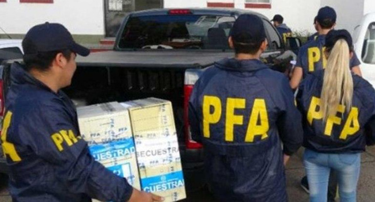 Operativo de la PFA. Foto: NA