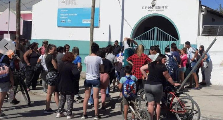 Sucedió en la Escuela Primaria N°6 de San Vicente. Foto: NA.