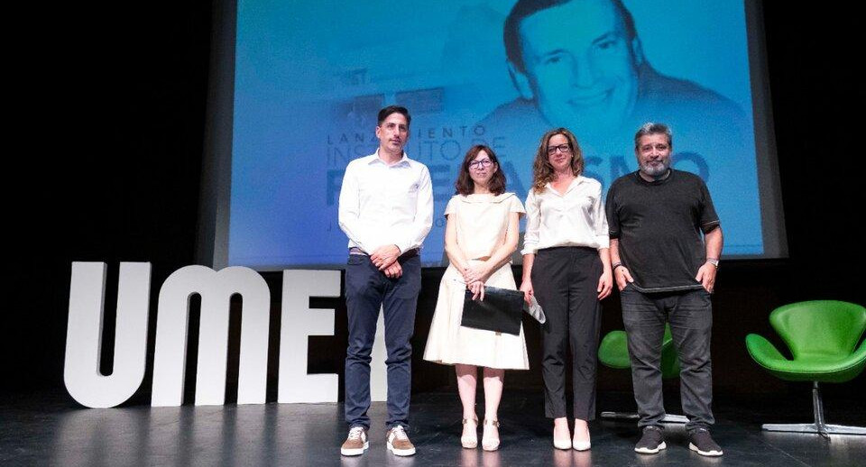 Nicolás Trotta, Silvina Batakis y Víctor Santa María en la UMET. Foto: Prensa.