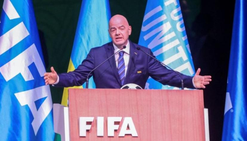 Gianni Infantino, presidente de FIFA. Foto: NA