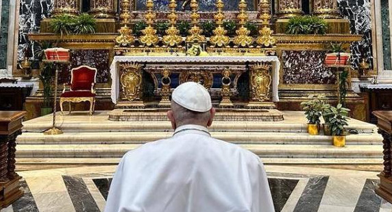 Papa Francisco. Foto: @franciscus.