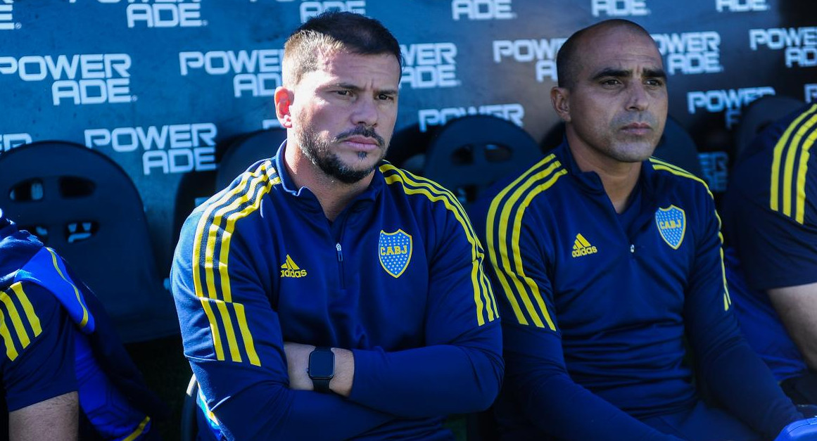 Mariano Herrón; Barracas Central vs. Boca Juniors. Foto: Télam.