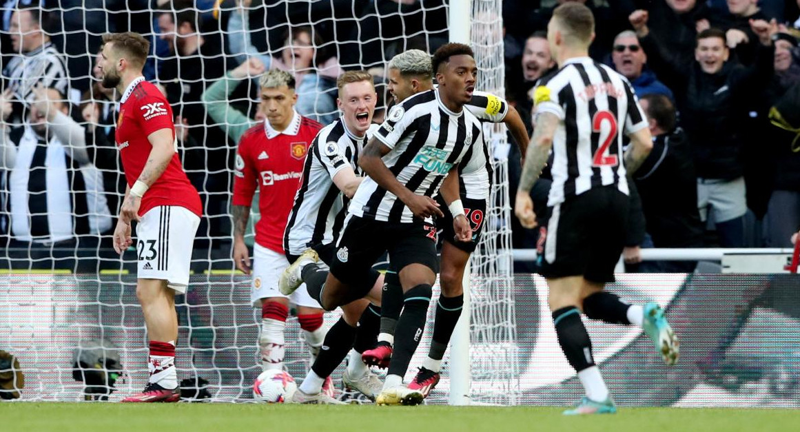 Newcastle United vs. Manchester United. Foto: Reuters.