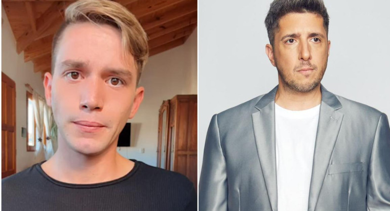 Lucas Benvenuto y Jey Mammon. Fotos: Instagram