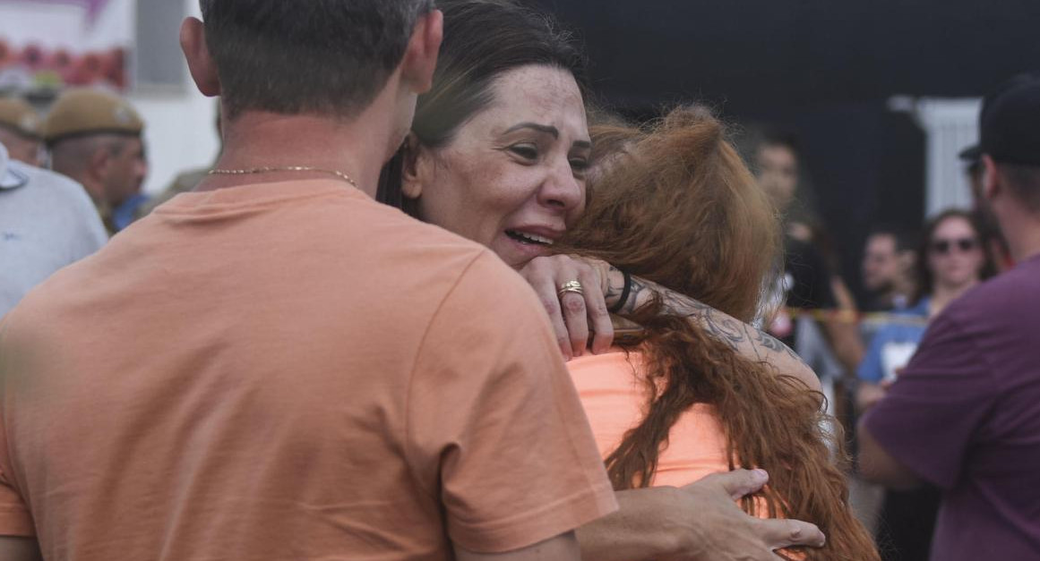 Tragedia en una guardería de Brasil. Foto: EFE