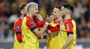 Facundo Medina, Lens vs Estrasburgo, Liga 1. Foto: Reuters