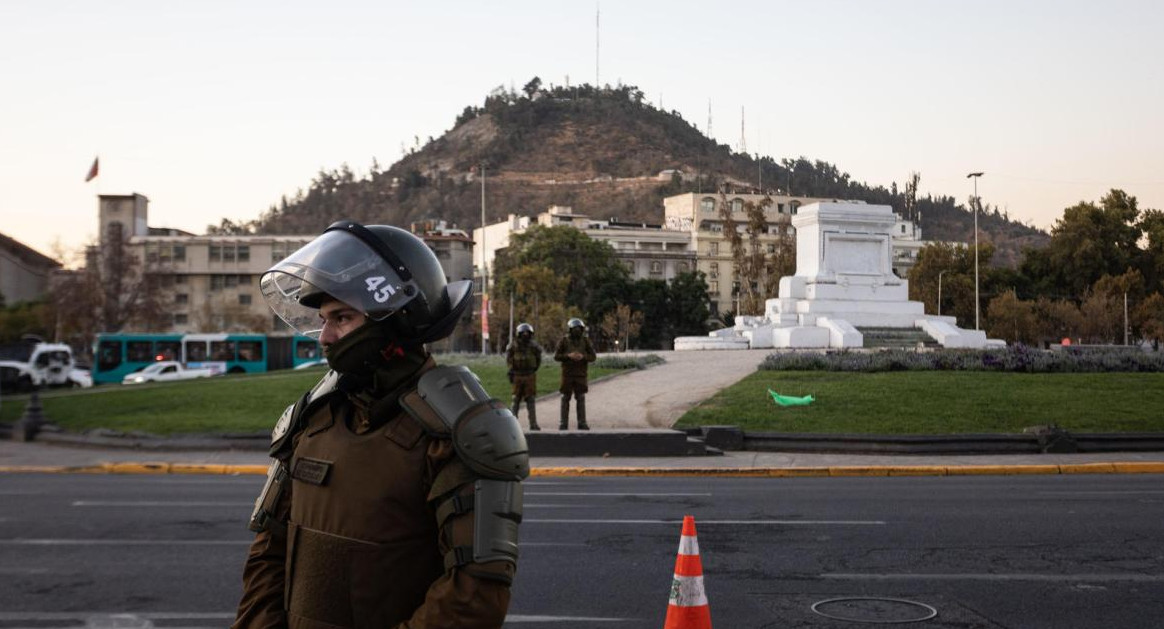 Carabineros. Foto: EFE.