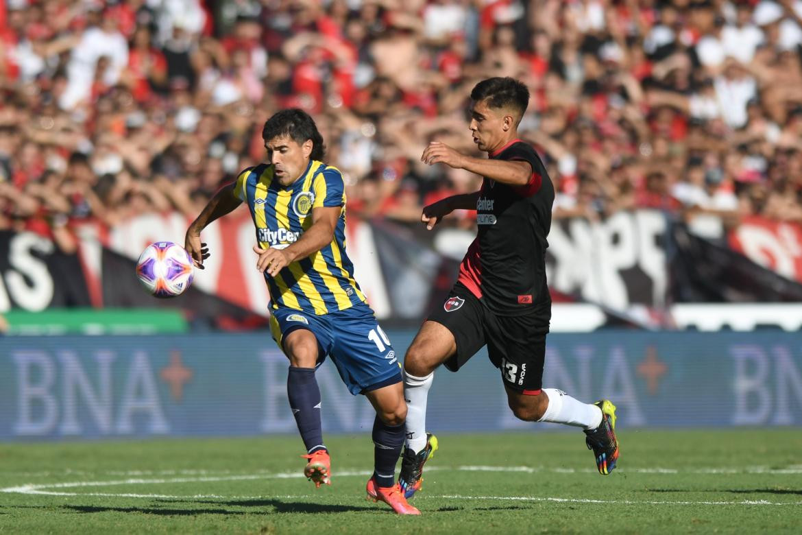 Ignacio Malcorra; Newells Old Boys vs. Rosario Central. Foto: Twitter @RosarioCentral.