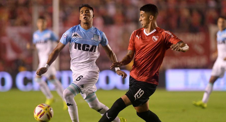 Independiente vs Racing, Superliga. Foto: Télam