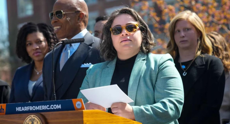 La nueva "zarina" contra las ratas de Nueva York Kathleen Corradi. Foto: Twitter @NYCMayor