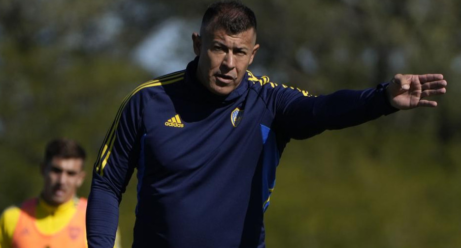 Jorge Almirón, técnico de Boca. Foto: Twitter Boca