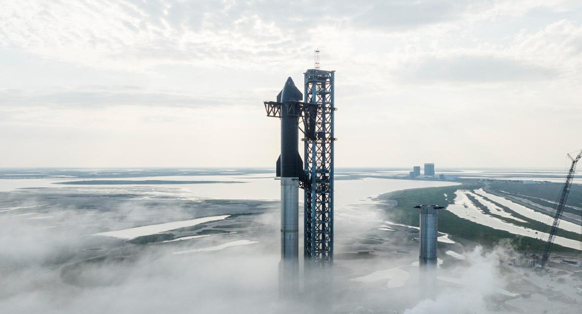 Starship lanzándose al espacio. Foto: Reuters.