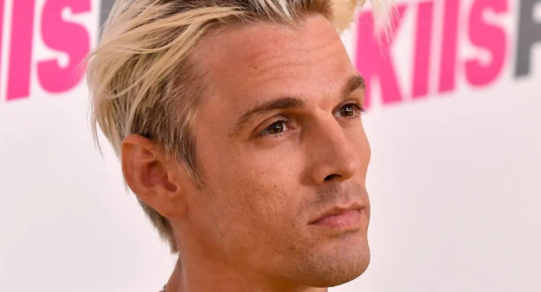 Aaron Carter, cantante. Foto: Reuters