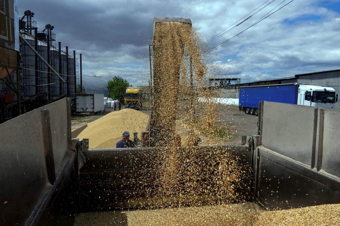 Conflicto entre Rusia y Ucrania por la circulación de cereales en el Mar Negro. Foto: Reuters.