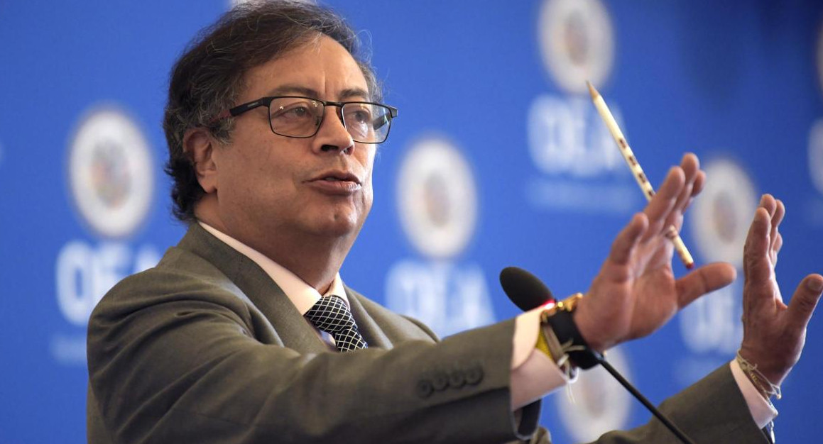 Gustavo Petro, presidente de Colombia. Foto: EFE