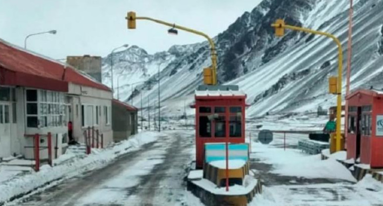 El Paso Cristo Redentor estará cerrado por nevadas. Foto: NA