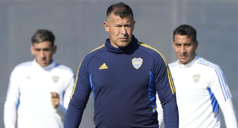 Jorge Almirón, técnico de Boca. Foto: Twitter Boca