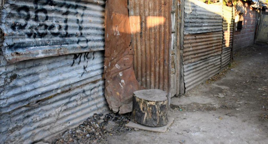 El lugar del crimen en Rosario. Foto: Clarín