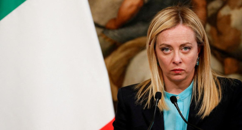 Giorgia Meloni. Foto: Reuters.