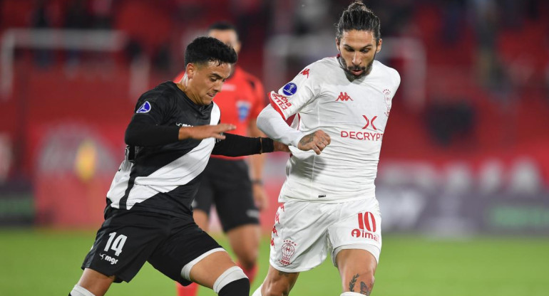 Copa Sudamericana, Huracan vs Danubio. Foto: Telam.