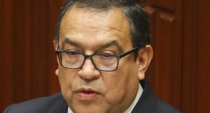 Alberto Otárola, jefe de Gabinete de Perú. Foto: REUTERS.