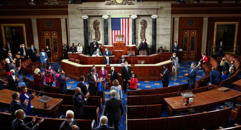 Senado de Estados Unidos. Foto: Reuters