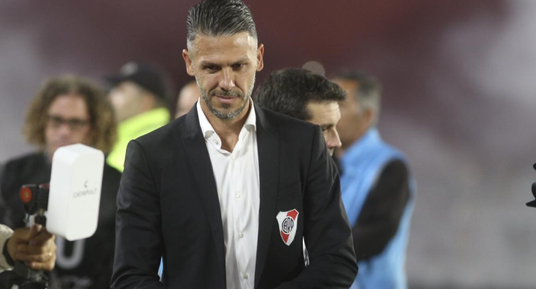 Martín Demichelis, River. Foto: NA