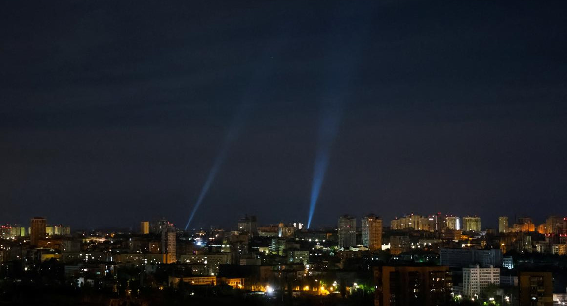 Ataque ruso sobre Kiev. Foto: REUTERS.