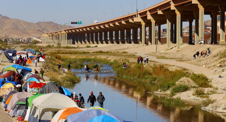 Crisis migratoria en México. Foto: Reuters