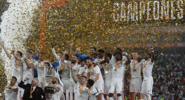 Real Madrid campeón de la Copa del Rey. Foto: EFE