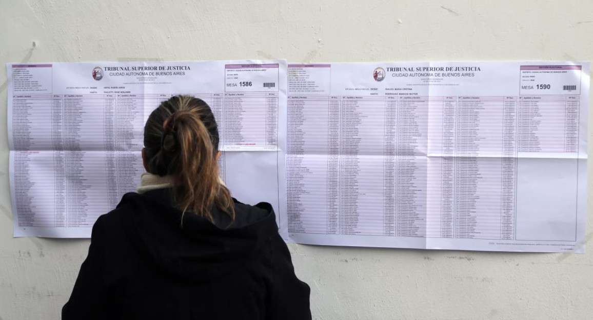 Elecciones, votación, padrón, NA