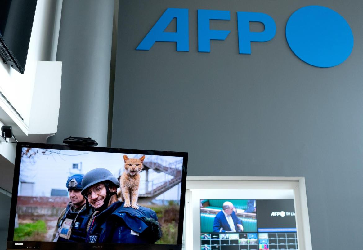 Conmemoración Arman Soldin en AFP