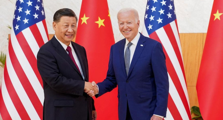 Xi Jinping y Joe Biden. Foto: Reuters