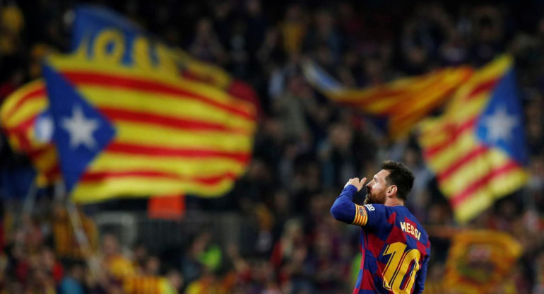 Lionel Messi, Barcelona. Foto: Reuters