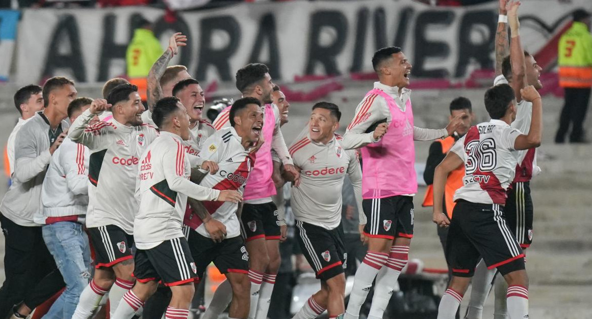 Jugadores; River Plate. Foto: NA.