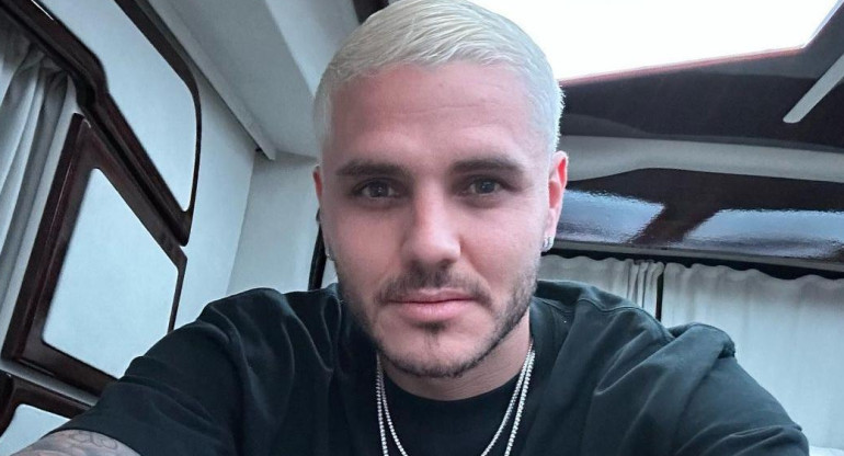 Mauro Icardi. Foto: Instagram @mauroicardi.